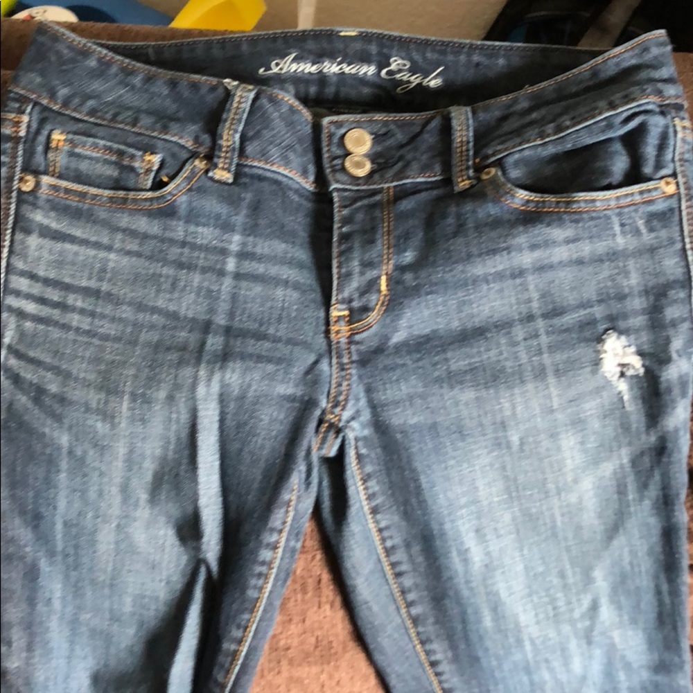 Capri jeans